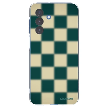 Picasee Samsung Galaxy A17 5G Hülle - Transparentes Silikon - Shadow Chess