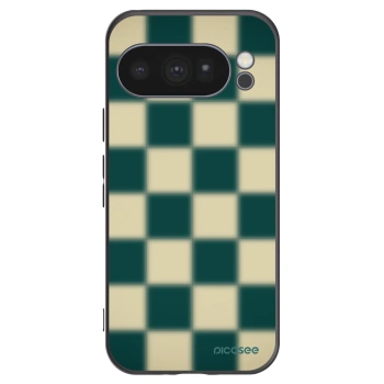 Picasee Google Pixel 10 Pro Hülle - Schwarzes Silikon - Shadow Chess
