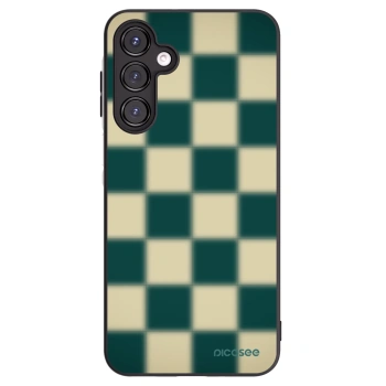 Picasee Samsung Galaxy A16 4G Hülle - Schwarzes Silikon - Shadow Chess