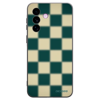 Picasee Samsung Galaxy A57 5G Hülle - Schwarzes Silikon - Shadow Chess