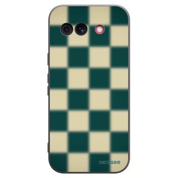Picasee Google Pixel 10a Hülle - Schwarzes Silikon - Shadow Chess