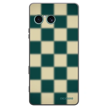 Picasee Sony Xperia 10 VII Hülle - Schwarzes Silikon - Shadow Chess