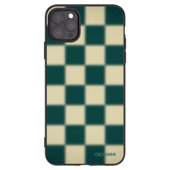 Picasee Apple iPhone 11 Pro Max Hülle - Schwarzes Silikon - Shadow Chess