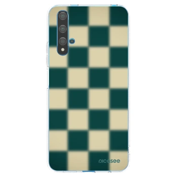 Picasee Huawei Nova 5T Hülle - Transparentes Silikon - Shadow Chess