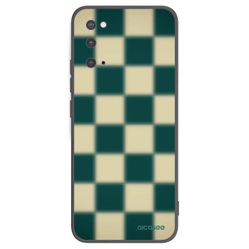 Picasee Samsung Galaxy S20 G980F Hülle - Schwarzes Silikon - Shadow Chess