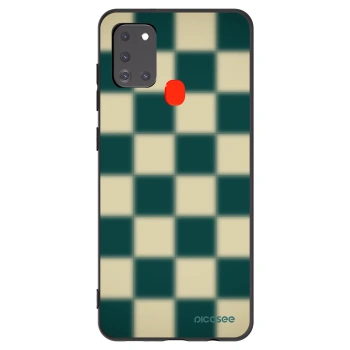 Picasee Samsung Galaxy A21s Hülle - Schwarzes Silikon - Shadow Chess