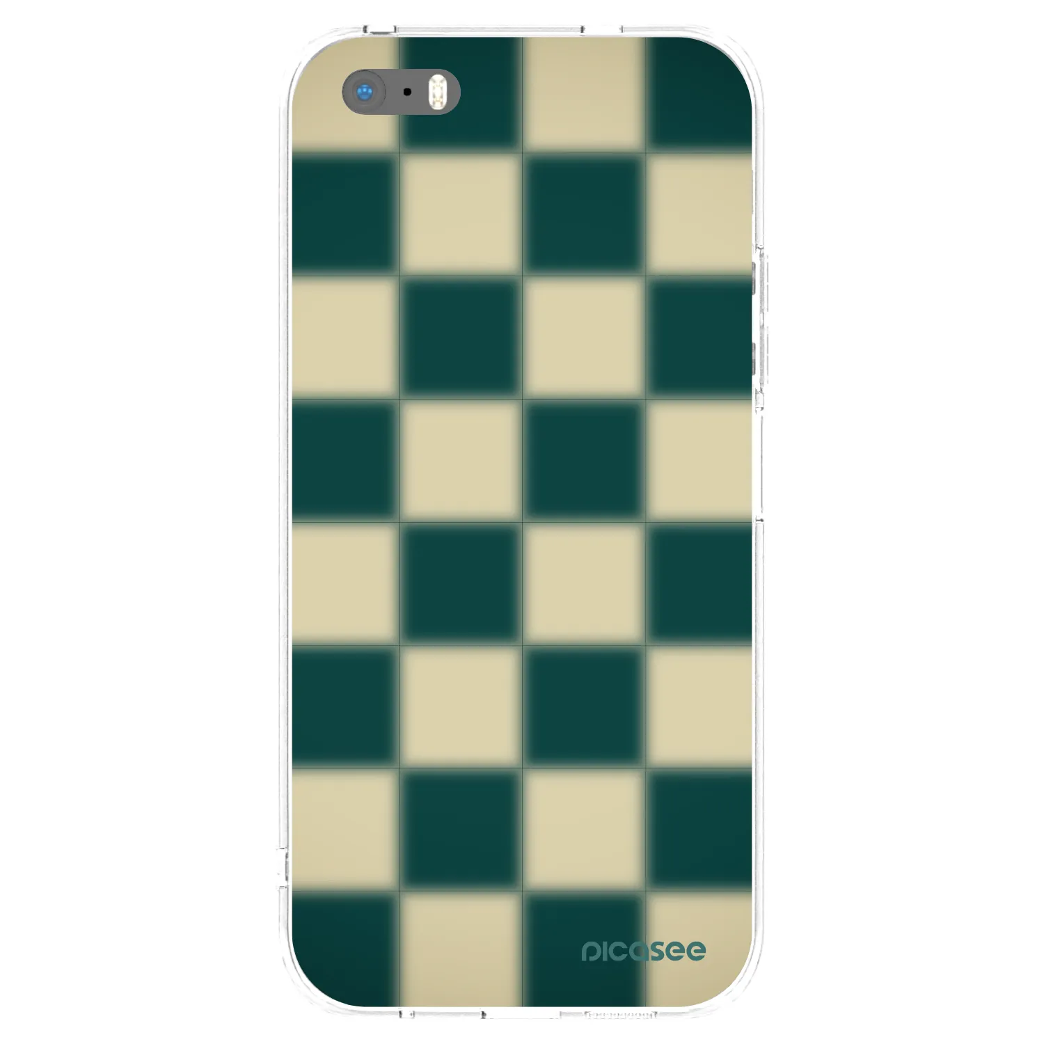 Picasee Apple iPhone 6 Plus/6S Plus Hülle - Transparentes Silikon - Shadow Chess