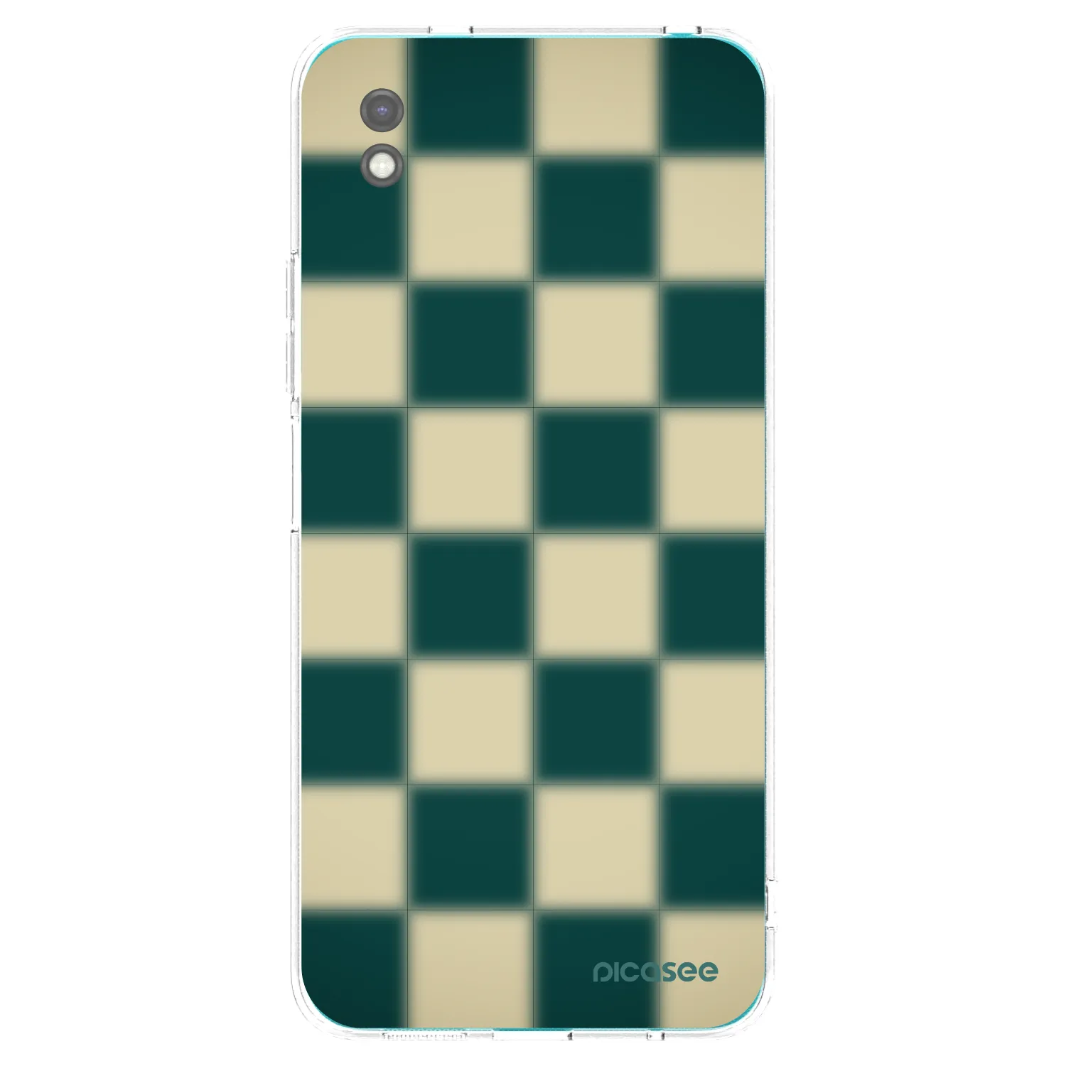 Picasee Xiaomi Redmi 9A Hülle - Schwarzes Silikon - Shadow Chess