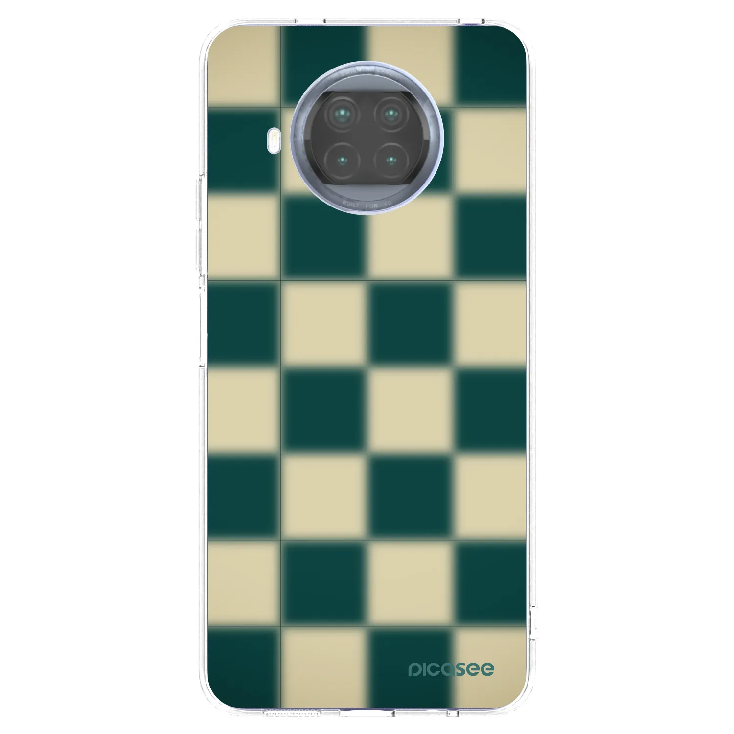 Picasee Xiaomi Mi 10T Lite Hülle - Transparentes Silikon - Shadow Chess