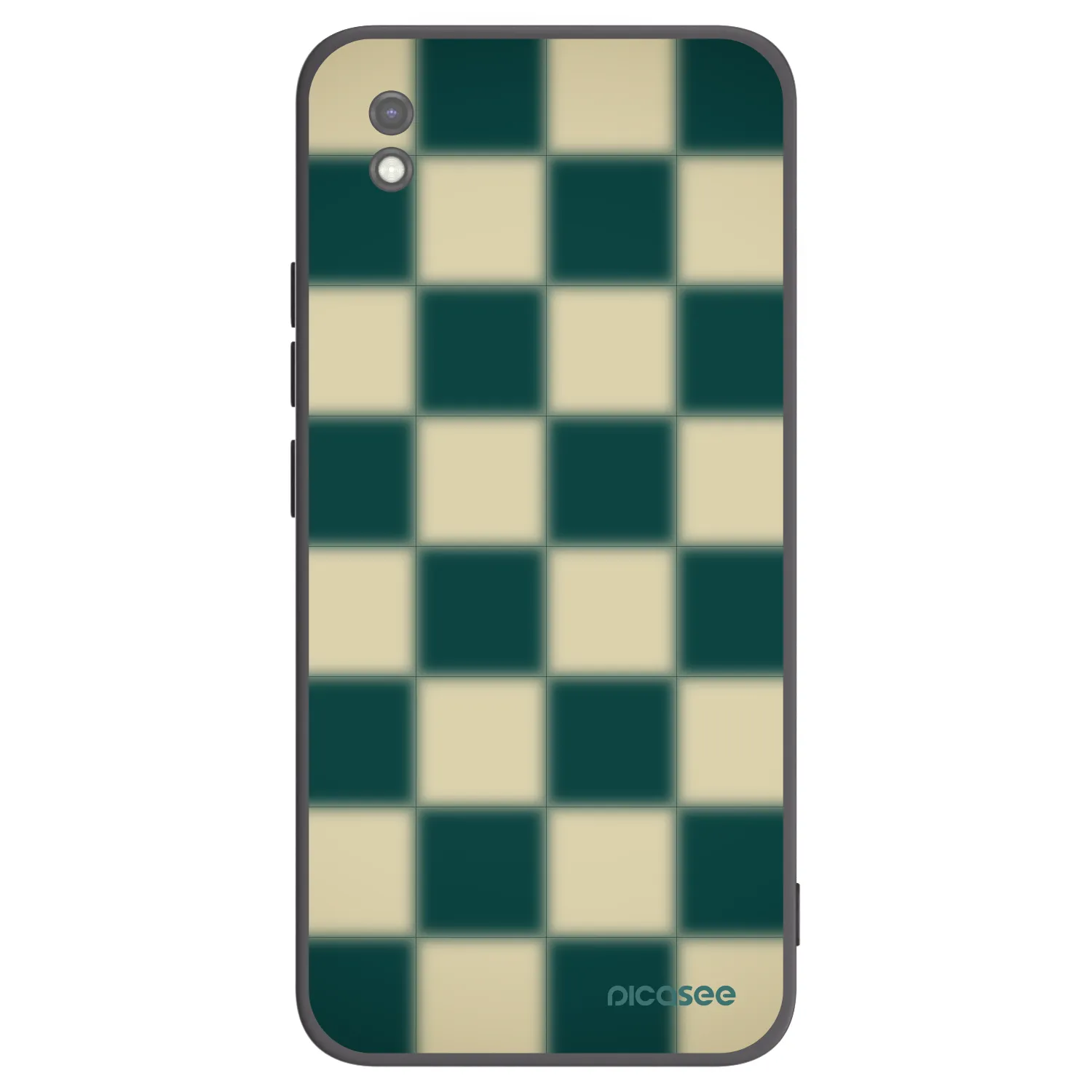 Picasee Xiaomi Redmi 9AT Hülle - Schwarzes Silikon - Shadow Chess