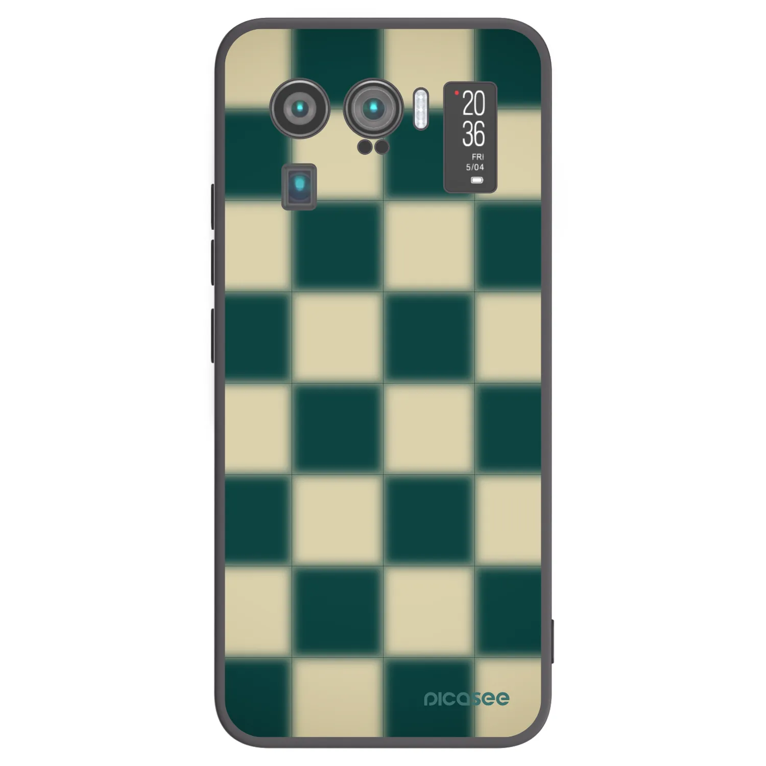 Picasee Xiaomi Mi 11 Ultra Hülle - Schwarzes Silikon - Shadow Chess