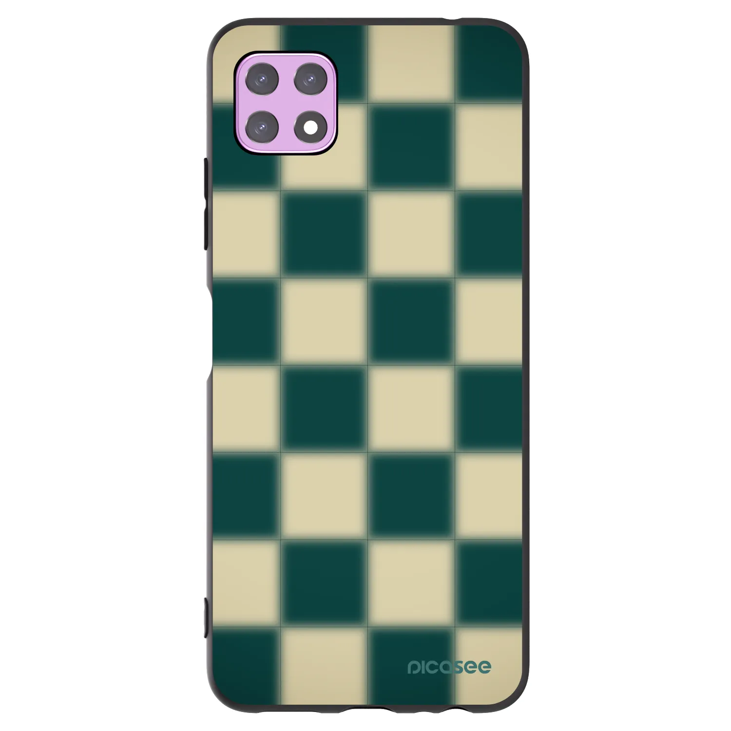 Picasee Samsung Galaxy A22 A226B 5G Hülle - Schwarzes Silikon - Shadow Chess