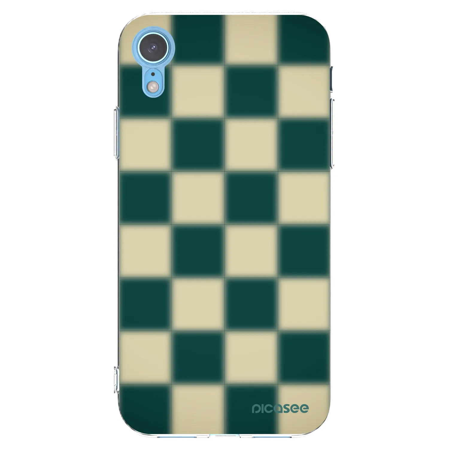 Picasee Apple iPhone XR Hülle - Transparentes Silikon - Shadow Chess
