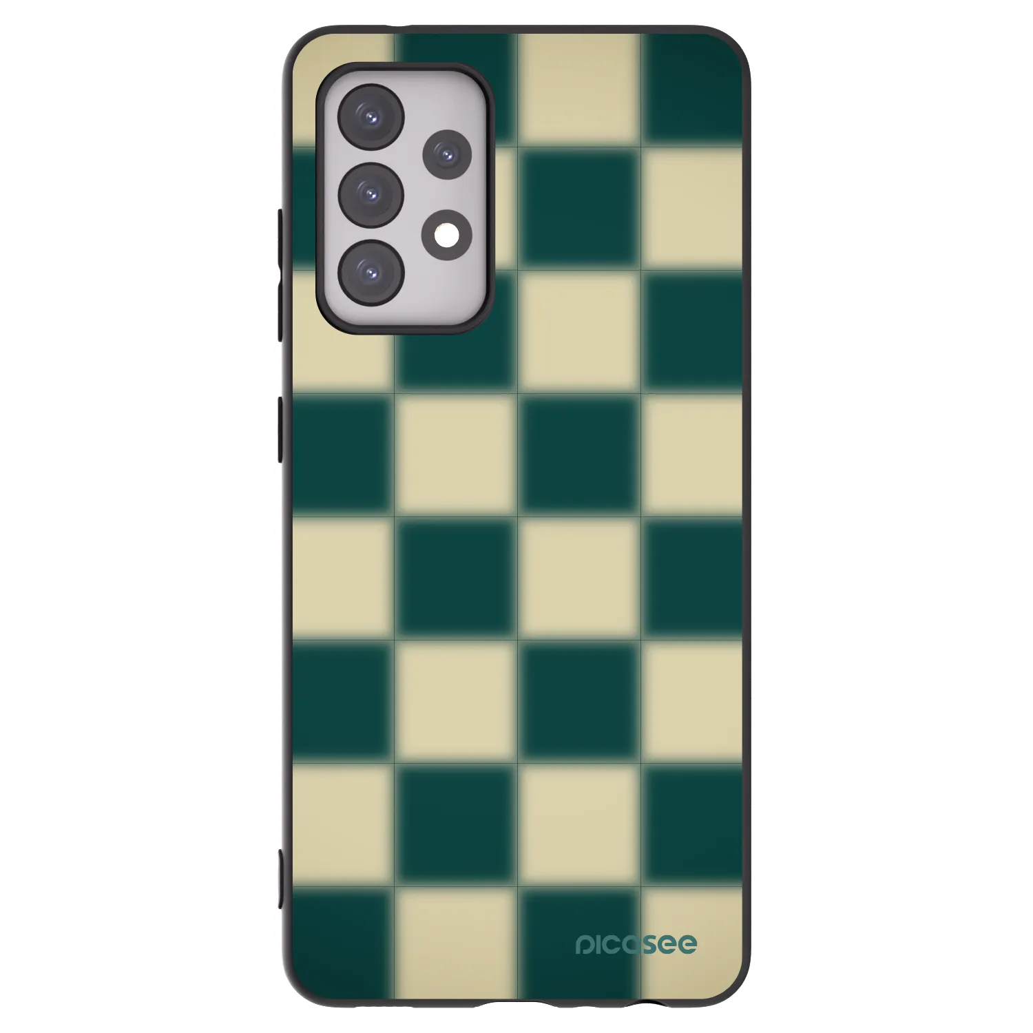 Picasee Samsung Galaxy A52s 5G A528B Hülle - Schwarzes Silikon - Shadow Chess
