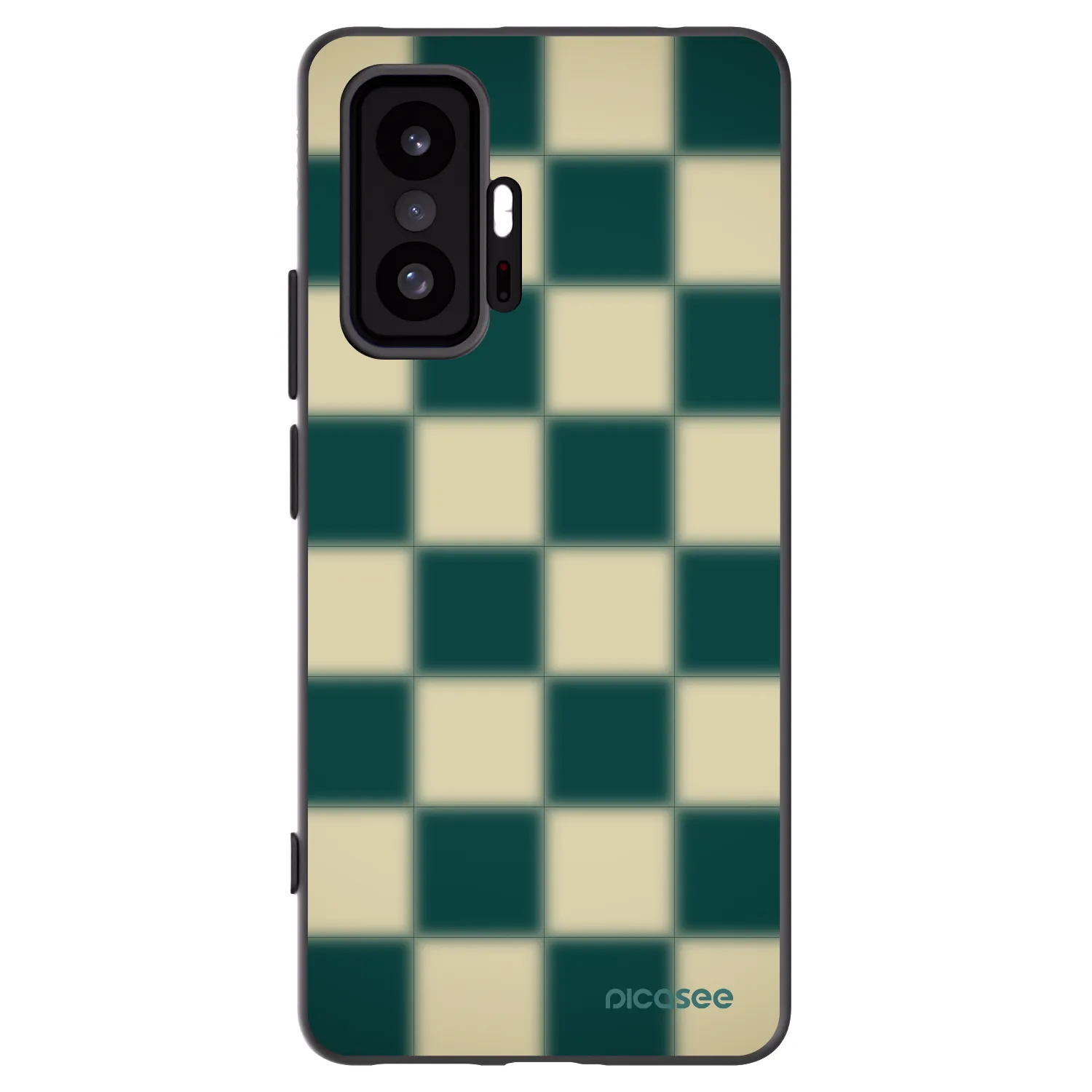 Picasee Xiaomi 11T Hülle - Schwarzes Silikon - Shadow Chess