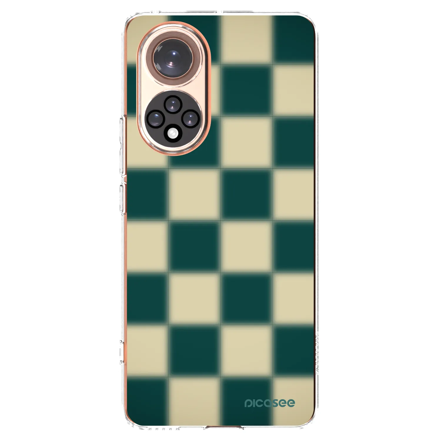 Picasee Honor 50 5G Hülle - Transparentes Silikon - Shadow Chess
