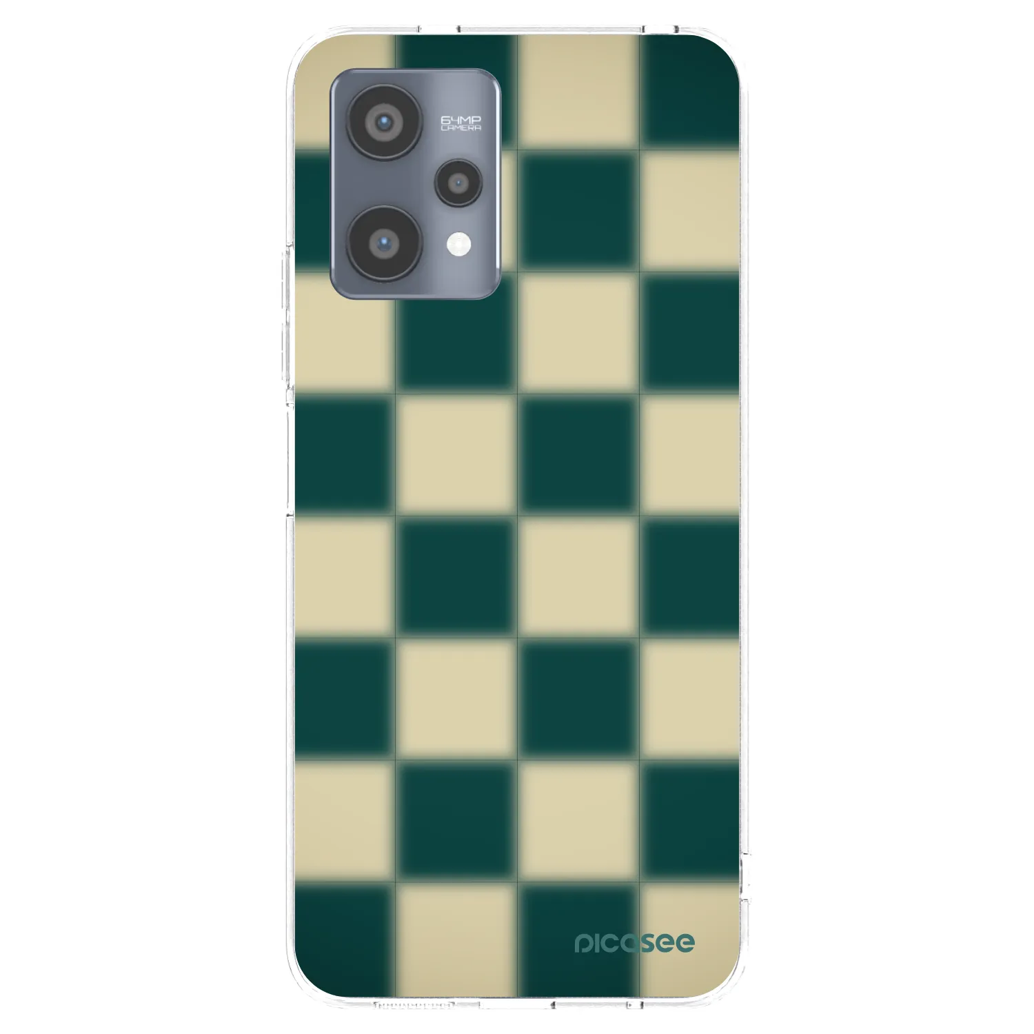 Picasee Realme 9 Pro 5G Hülle - Transparentes Silikon - Shadow Chess