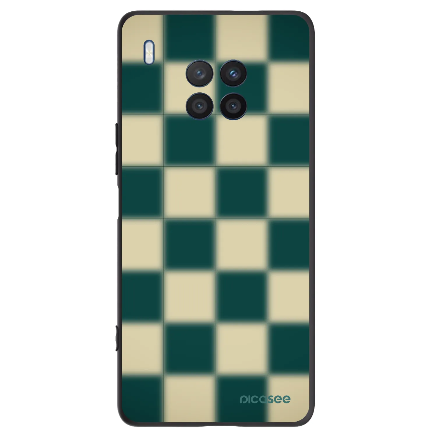 Picasee Honor 50 Lite Hülle - Schwarzes Silikon - Shadow Chess