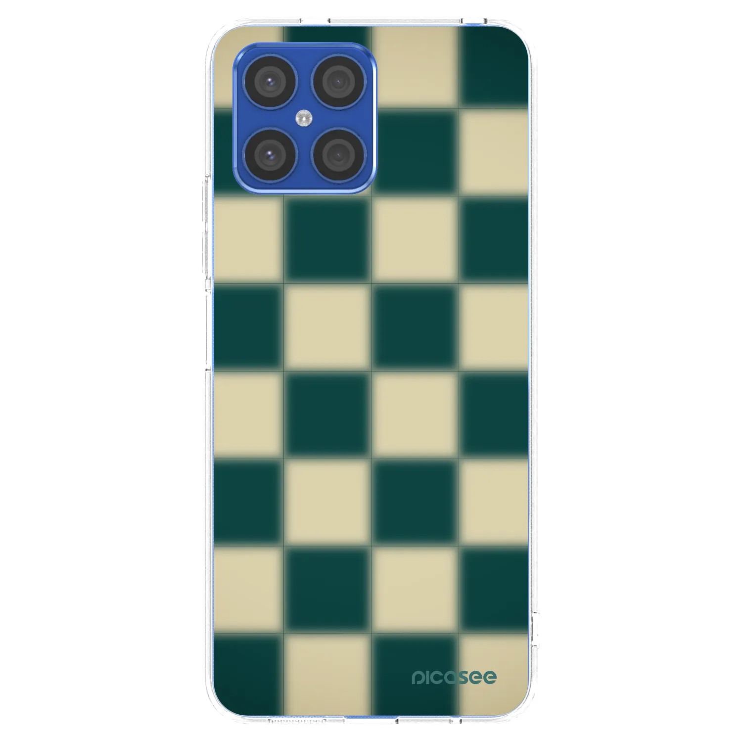 Picasee Honor X8 4G Hülle - Transparentes Silikon - Shadow Chess