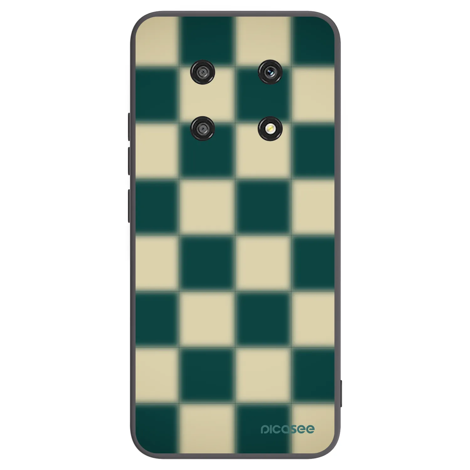 Picasee Honor Magic4 Lite 5G Hülle - Schwarzes Silikon - Shadow Chess