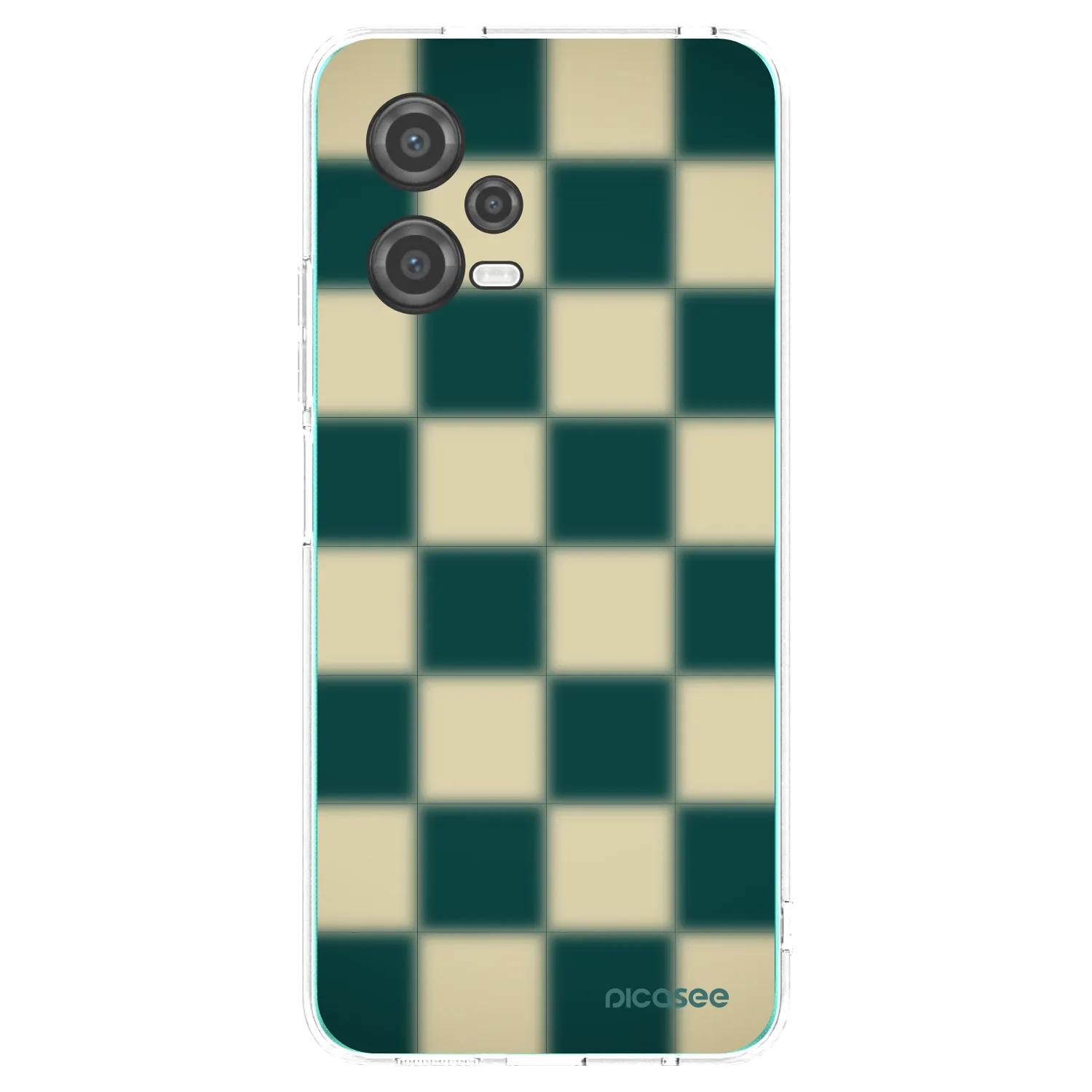 Picasee Xiaomi Poco X5 Hülle - Transparentes Silikon - Shadow Chess