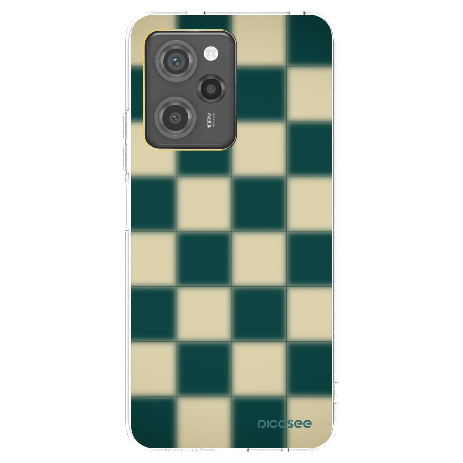 Picasee Xiaomi Poco X5 Pro Hülle - Transparentes Silikon - Shadow Chess