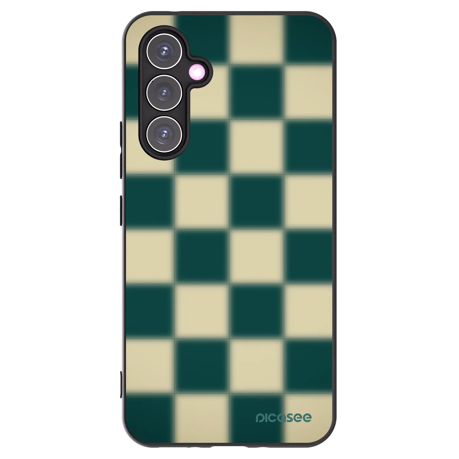 Picasee Samsung Galaxy A54 5G A546B Hülle - Schwarzes Silikon - Shadow Chess