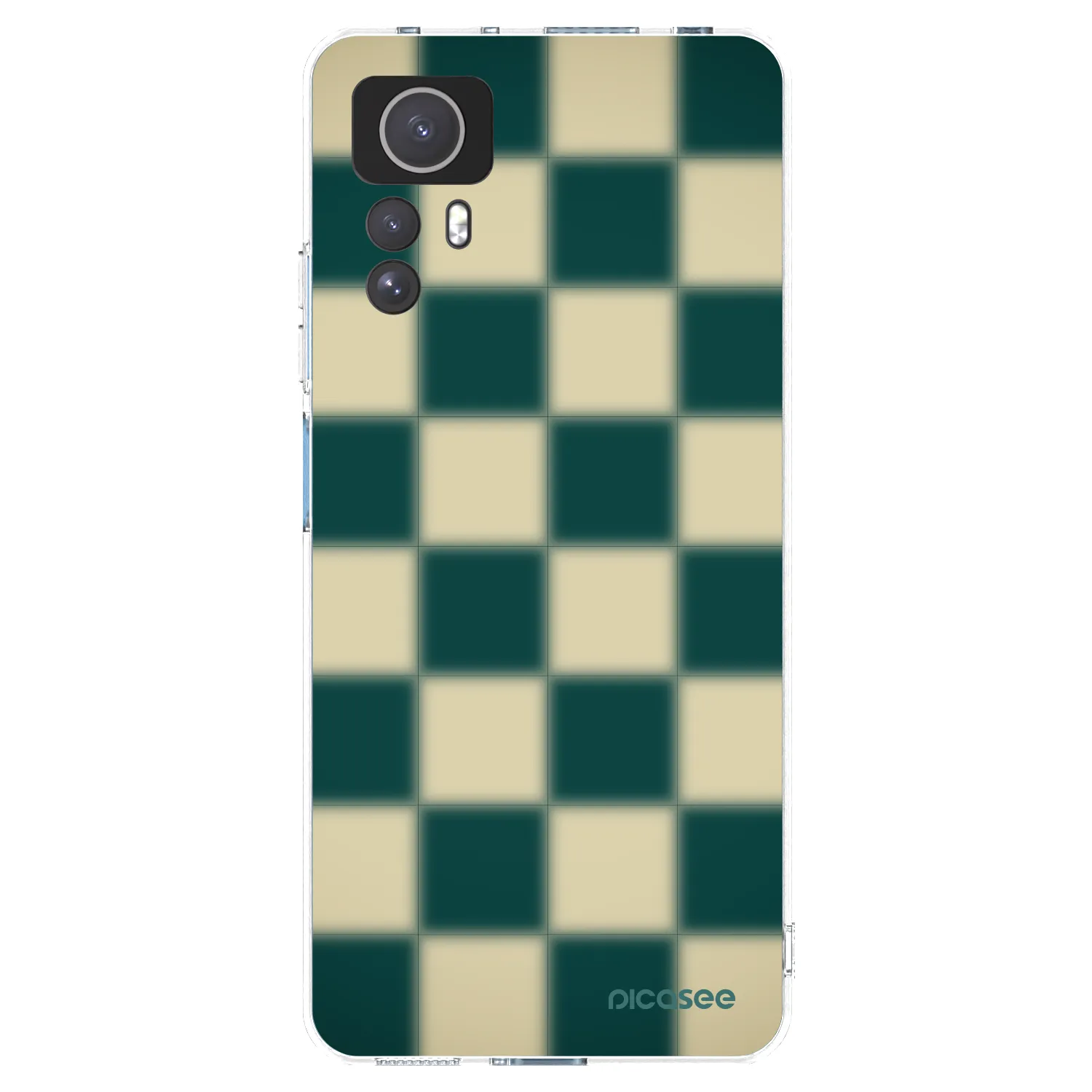 Picasee Xiaomi Redmi Note 12S Hülle - Transparentes Silikon - Shadow Chess