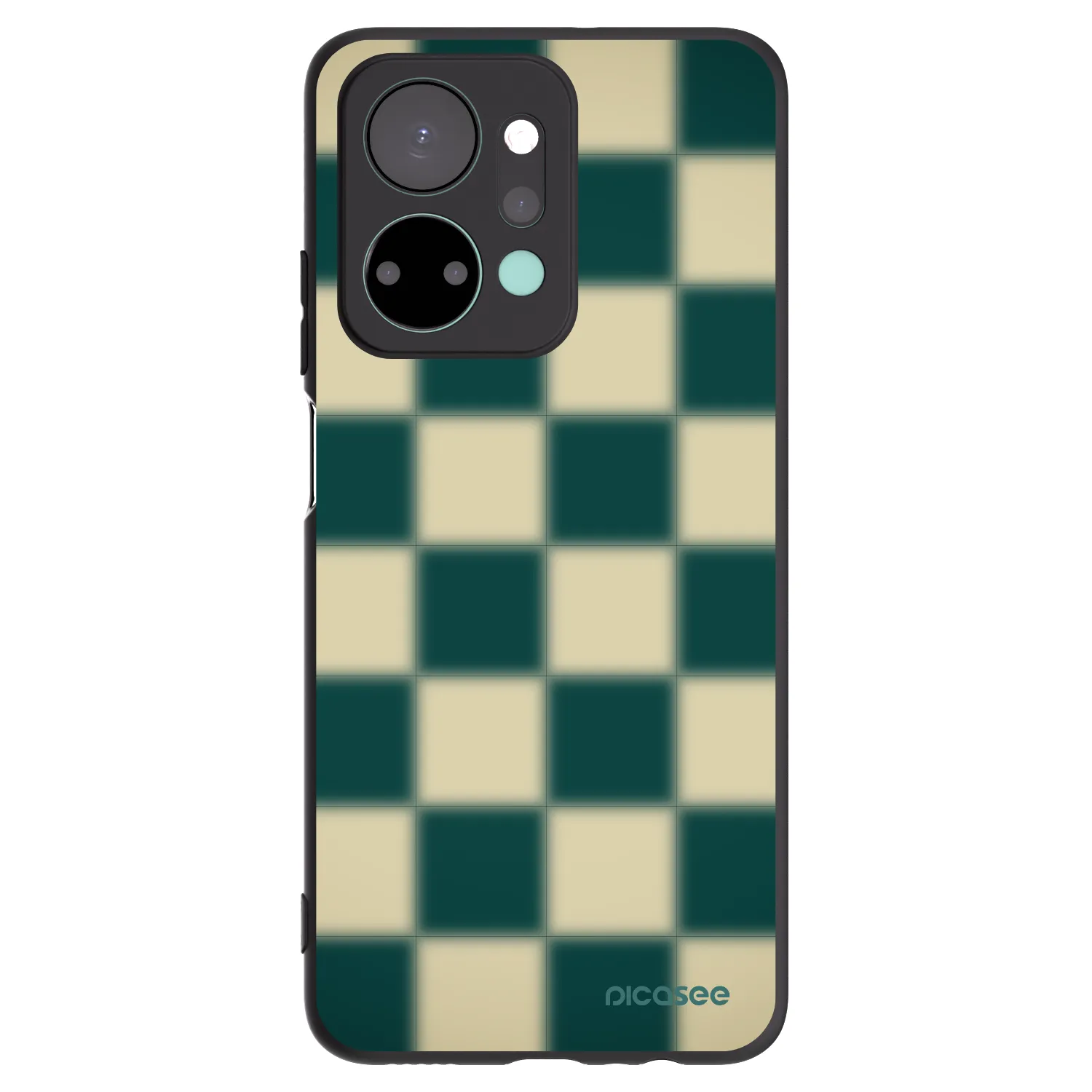 Picasee Honor X7a Hülle - Schwarzes Silikon - Shadow Chess