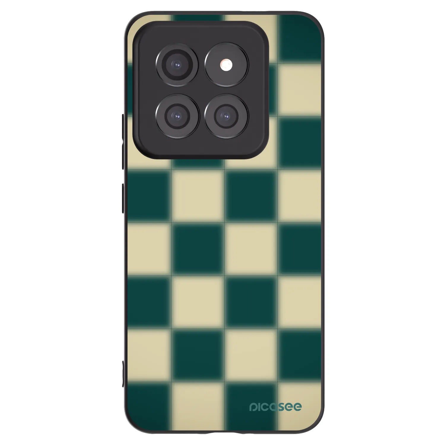 Picasee Xiaomi 14 Pro Hülle - Schwarzes Silikon - Shadow Chess