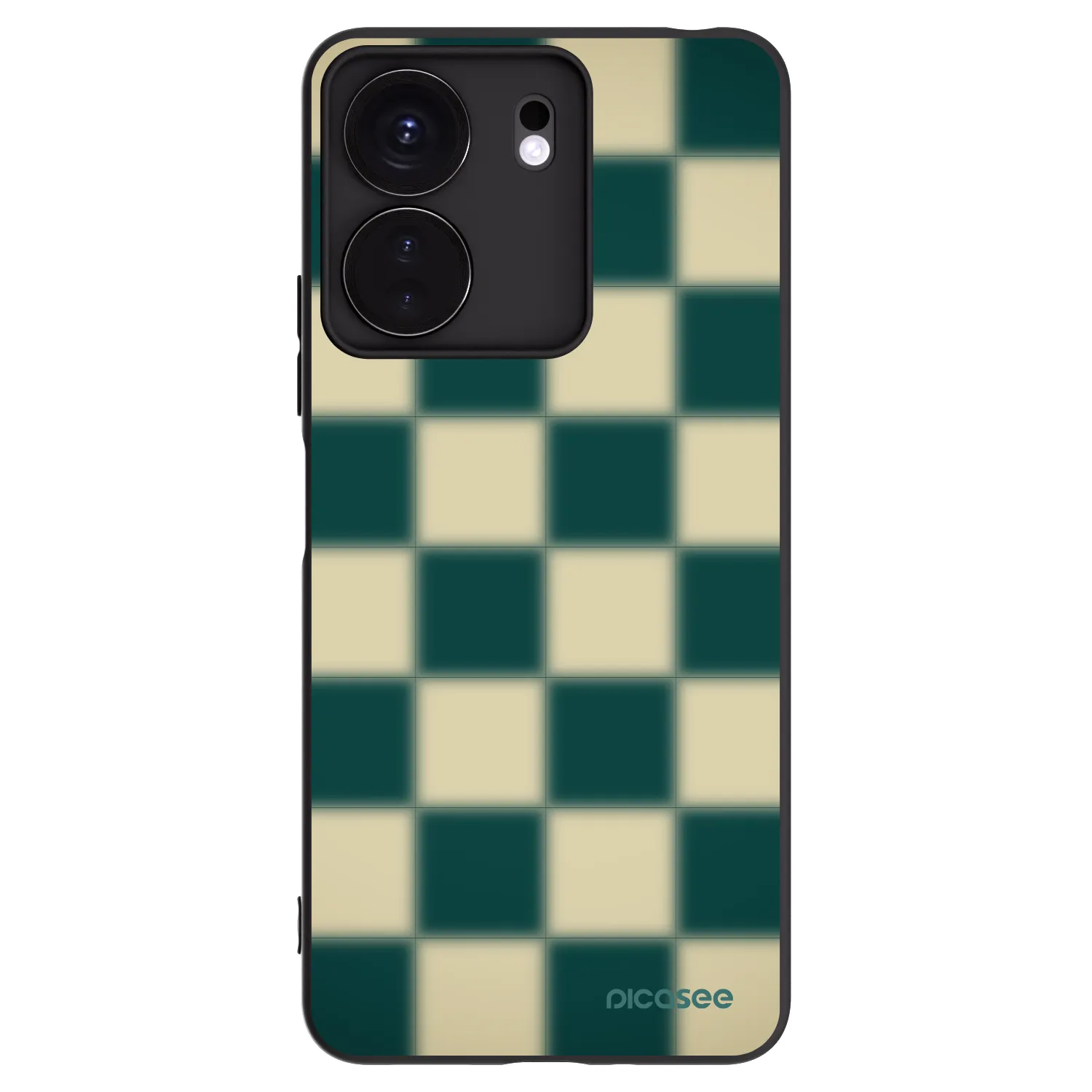 Picasee Xiaomi Redmi 13C 4G Hülle - Schwarzes Silikon - Shadow Chess