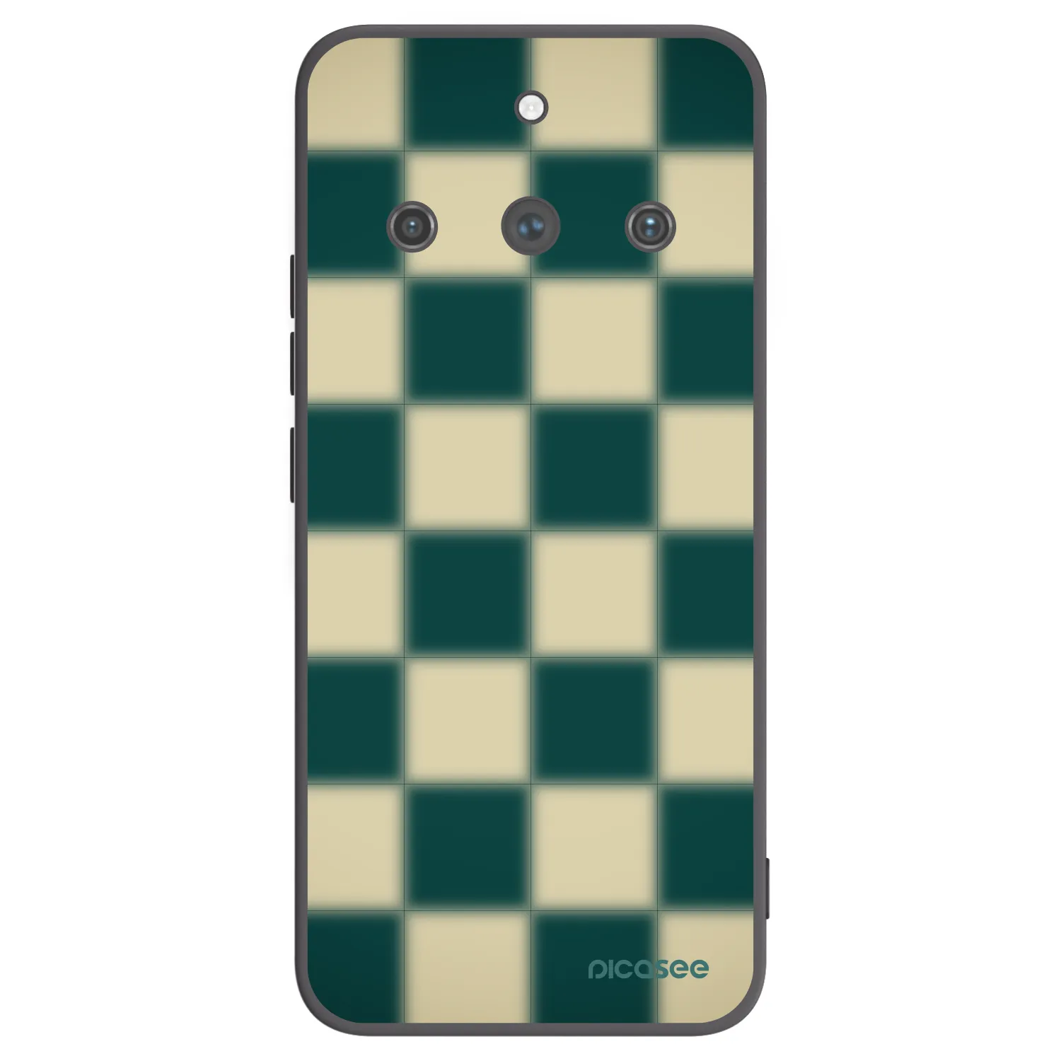 Picasee Realme 11 Pro+ Hülle - Schwarzes Silikon - Shadow Chess