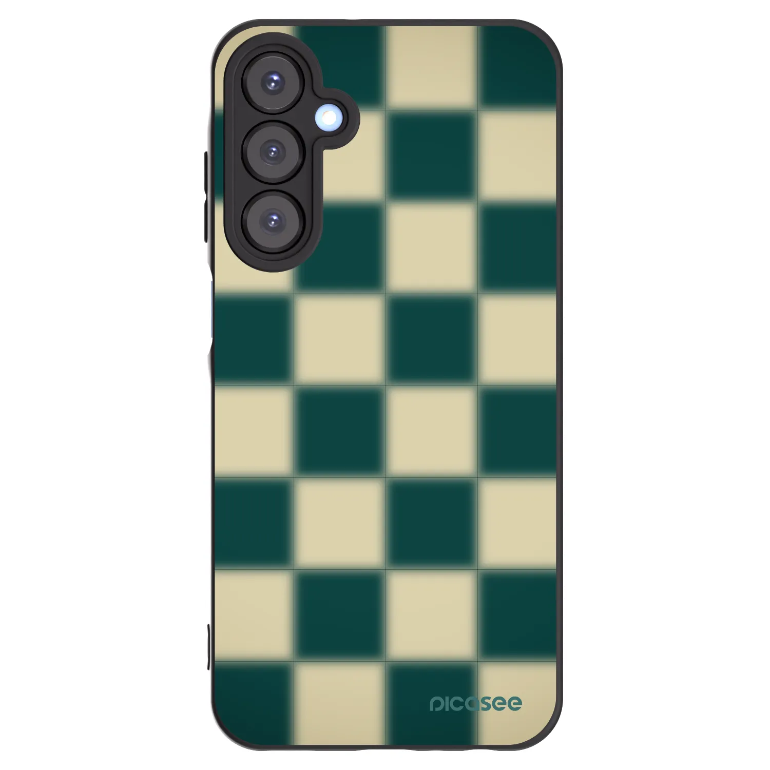 Picasee Samsung Galaxy A25 A256B 5G Hülle - Schwarzes Silikon - Shadow Chess