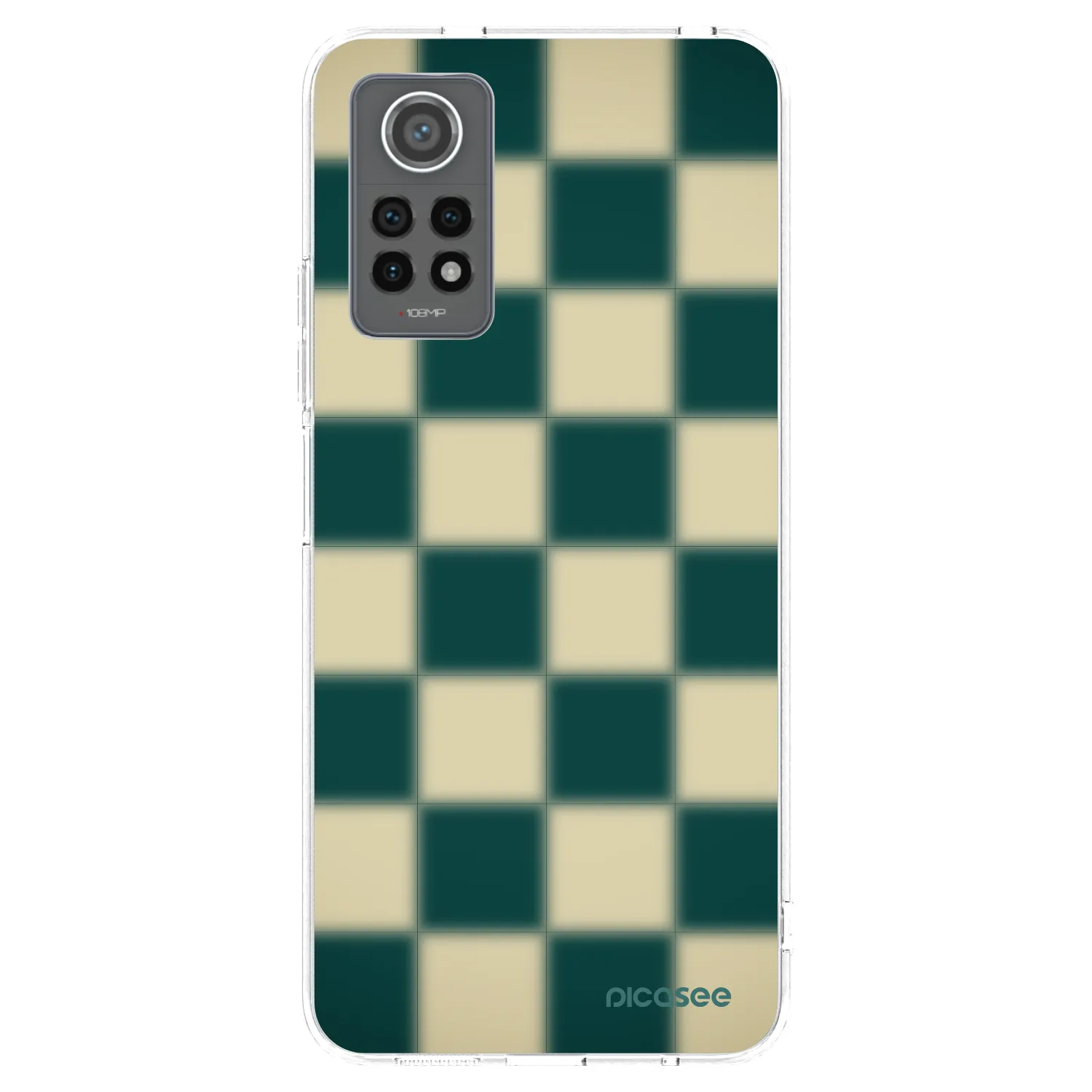 Picasee Xiaomi Redmi Note 12 Pro 4G Hülle - Transparentes Silikon - Shadow Chess