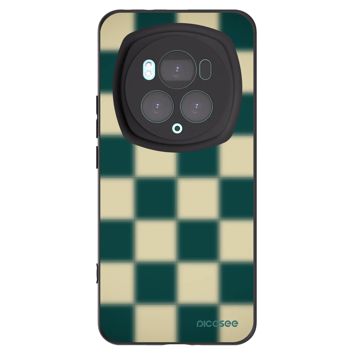 Picasee Honor Magic6 Pro Hülle - Schwarzes Silikon - Shadow Chess