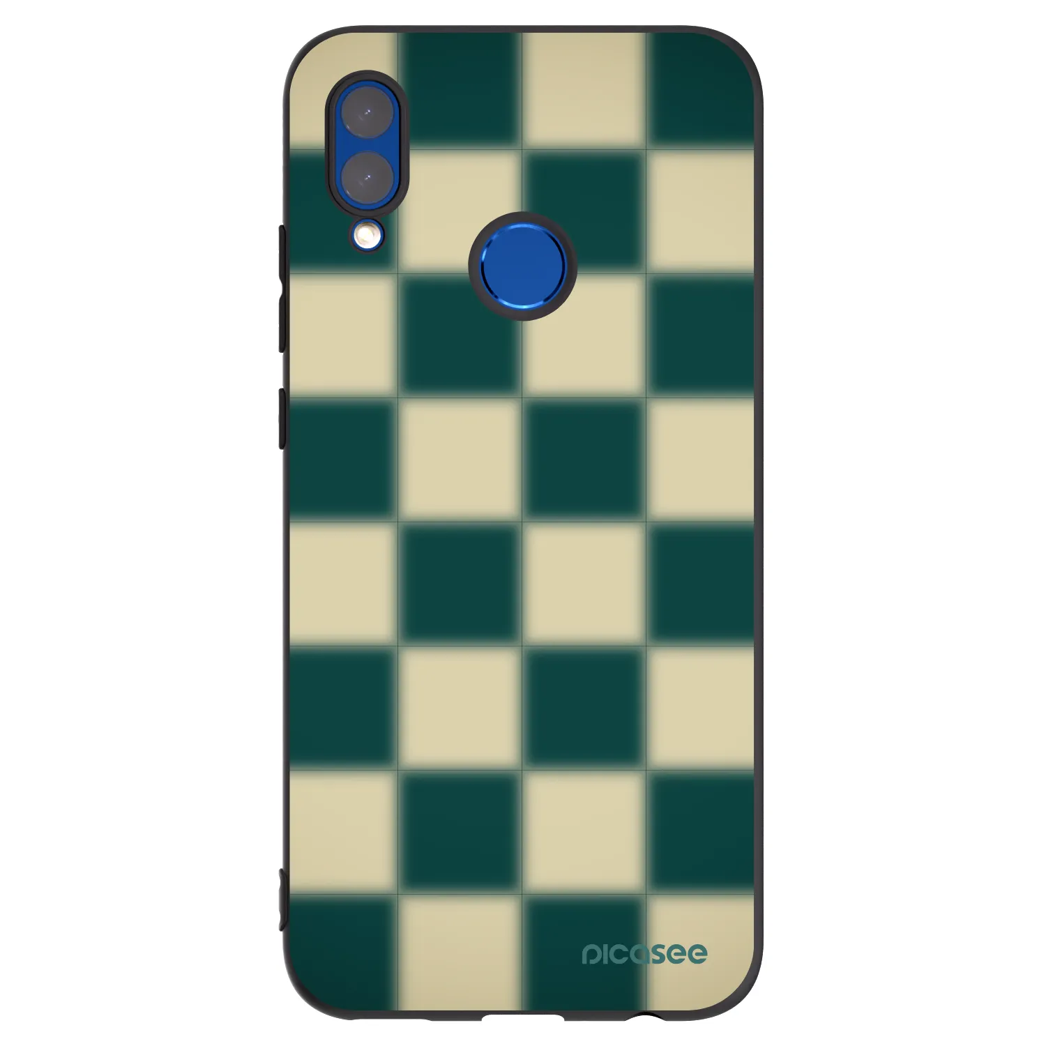 Picasee Huawei P Smart 2019 Hülle - Schwarzes Silikon - Shadow Chess