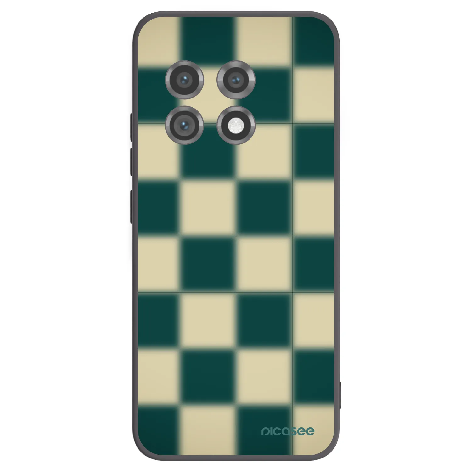 Picasee OnePlus 11 5G Hülle - Schwarzes Silikon - Shadow Chess