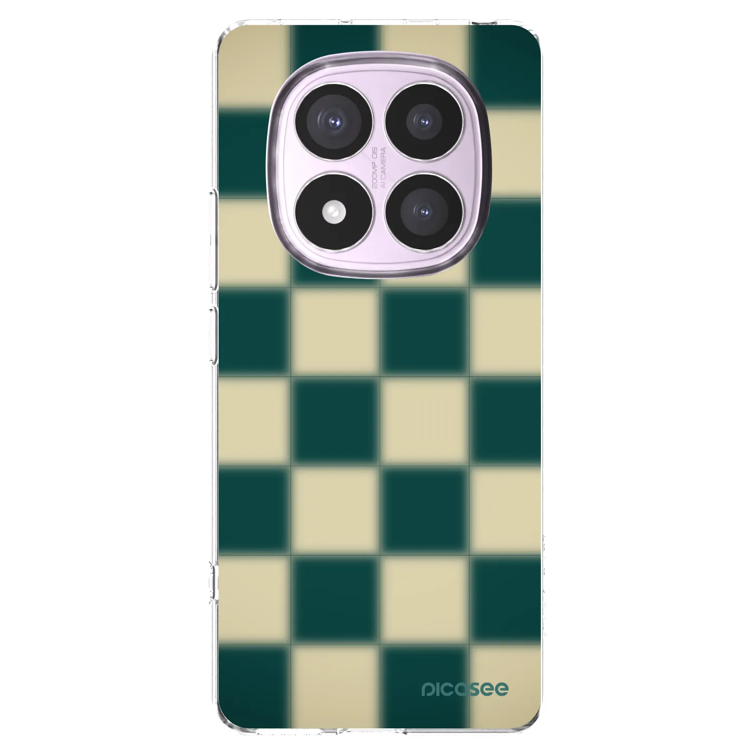Picasee Xiaomi Redmi Note 14 Pro 5G Hülle - Transparentes Silikon - Shadow Chess