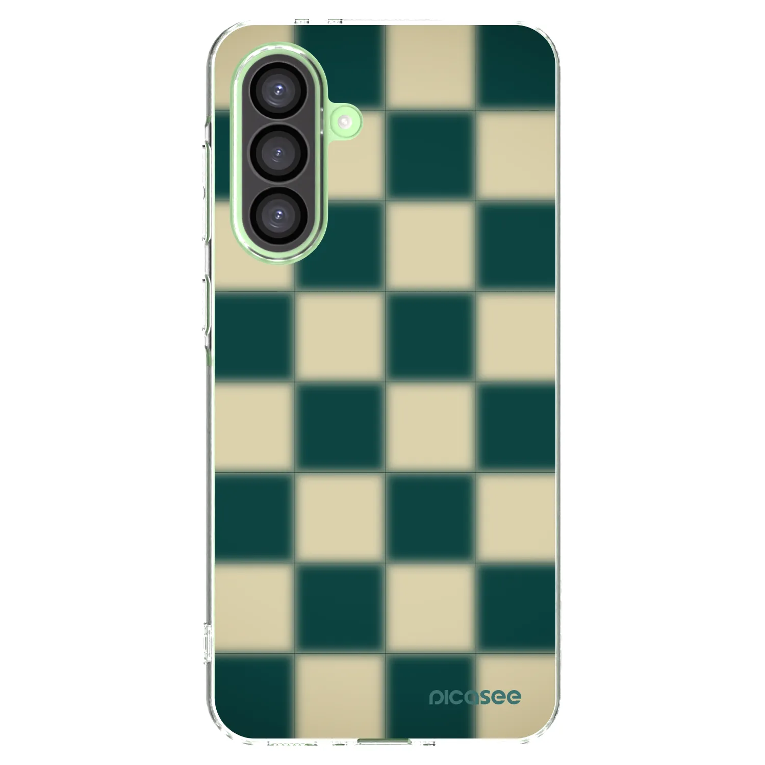 Picasee Samsung Galaxy A26 5G A266B Hülle - Transparentes Silikon - Shadow Chess