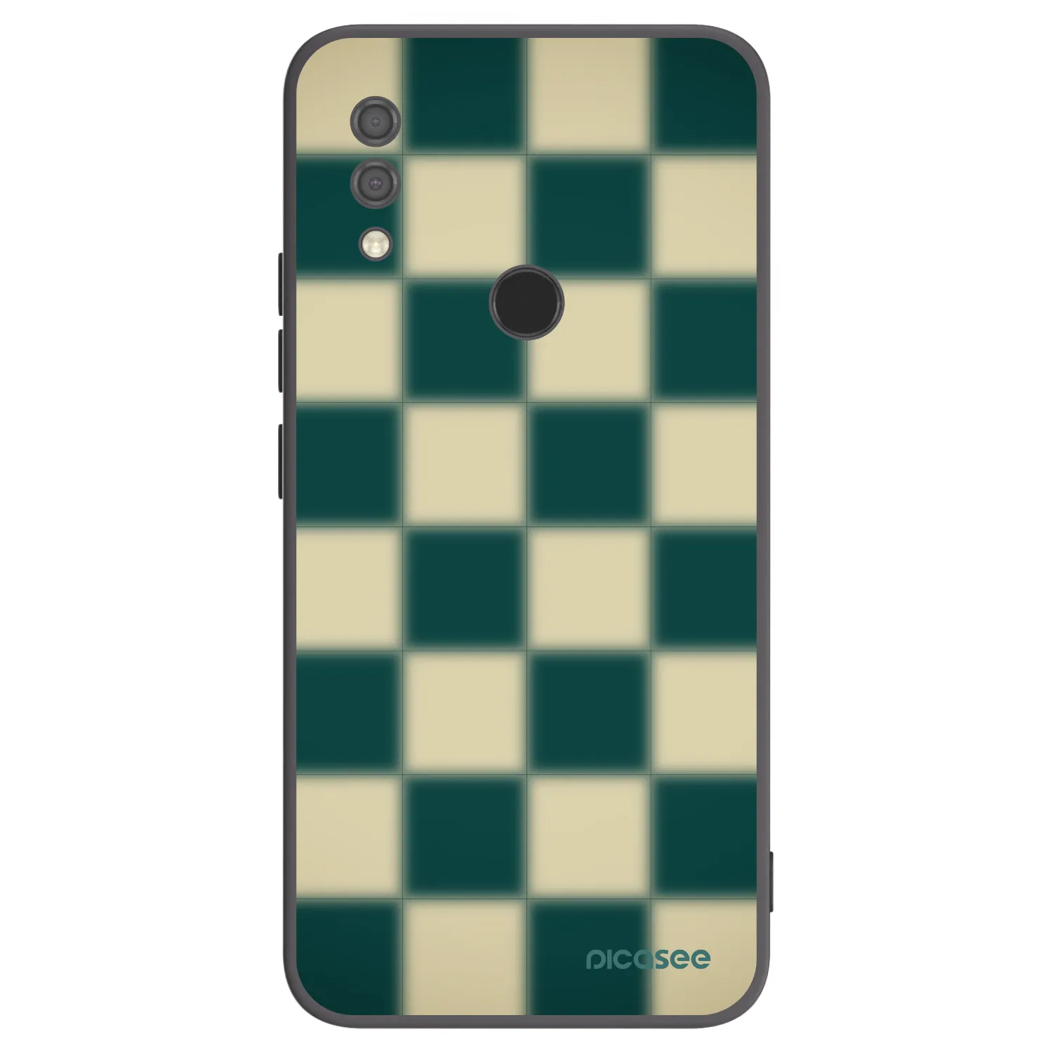 Picasee Xiaomi Redmi 7 Hülle - Schwarzes Silikon - Shadow Chess