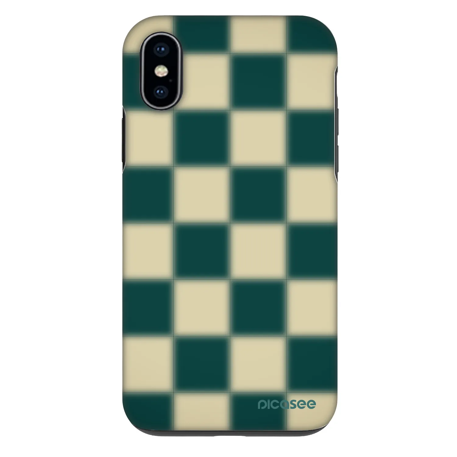 Picasee Fashion Case für Apple iPhone X/XS - Shadow Chess