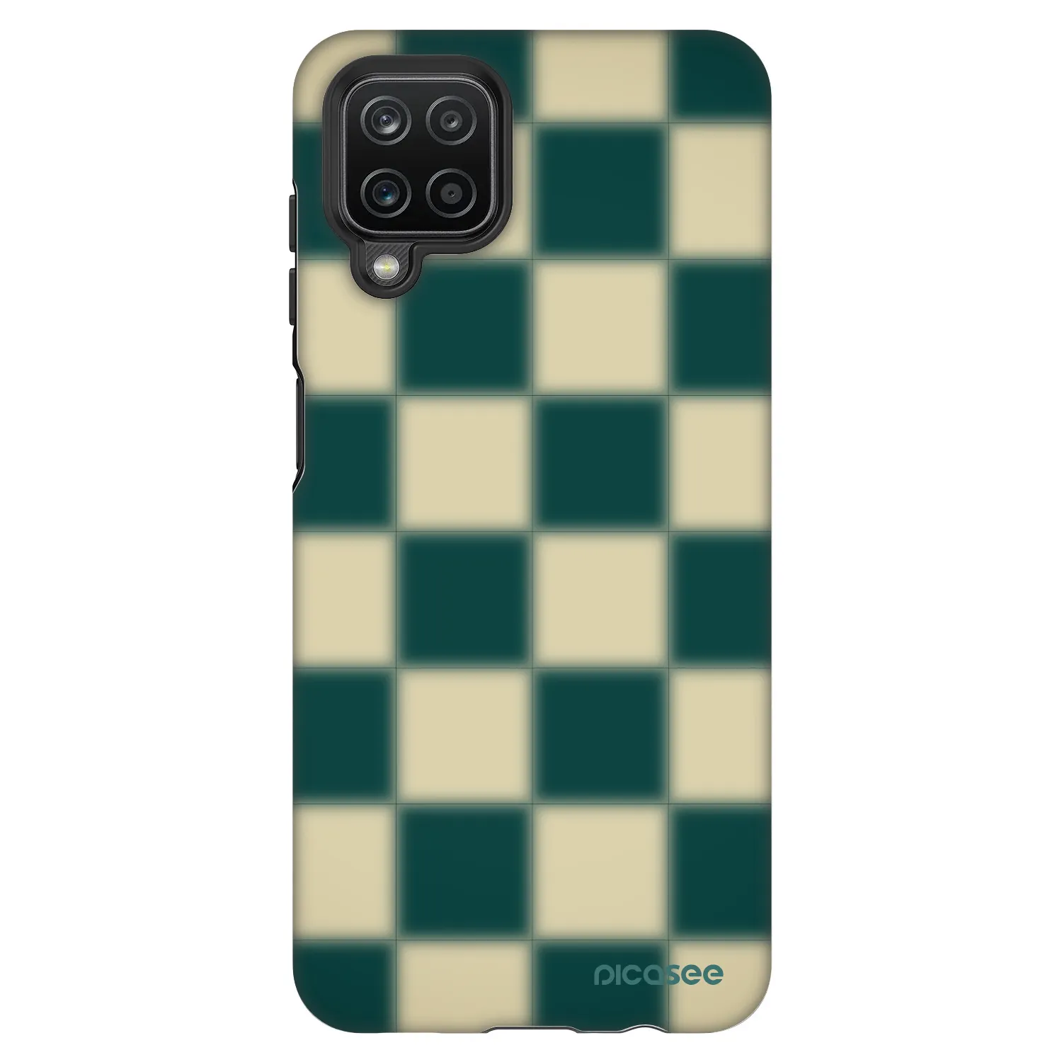 Picasee Fashion Case für Samsung Galaxy A12 A125F - Shadow Chess