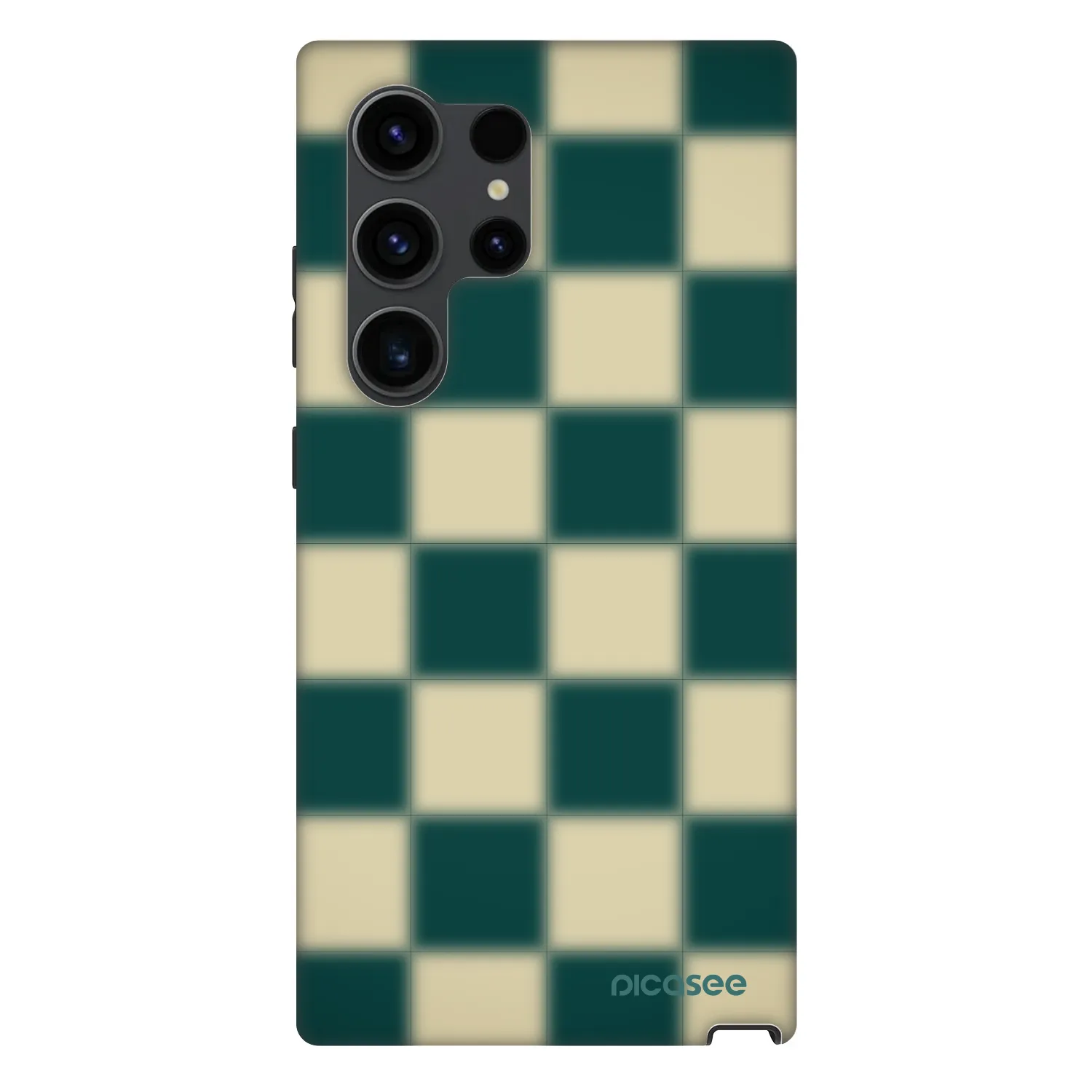 Picasee Fashion Case PowerShare pro Samsung Galaxy S24 Ultra S928B 5G - Shadow Chess