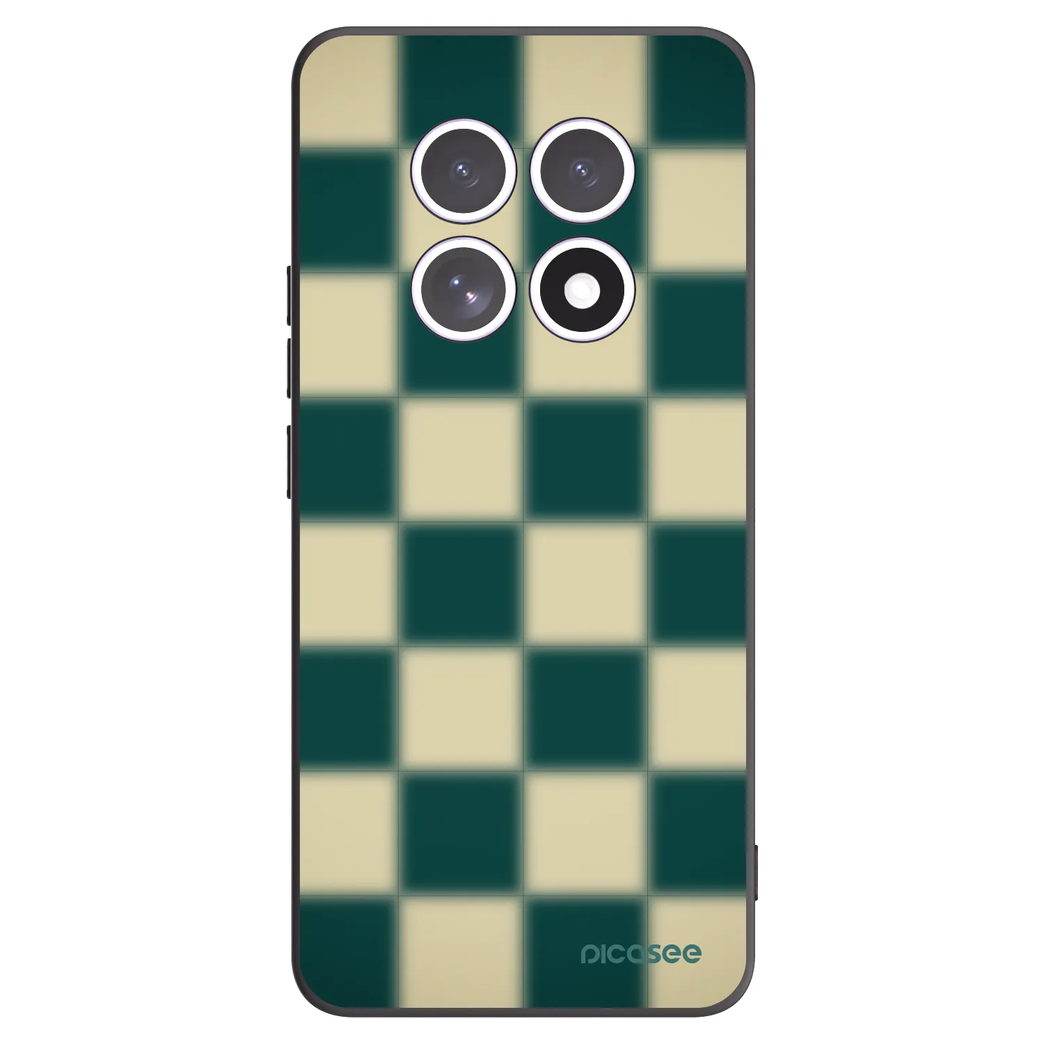 Picasee Xiaomi Redmi Note 15 Hülle - Schwarzes Silikon - Shadow Chess
