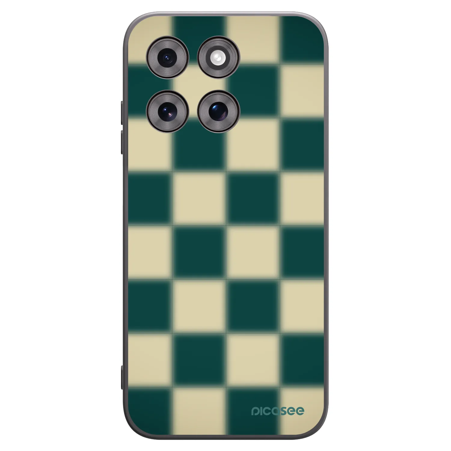 Picasee Motorola Moto G77 Hülle - Schwarzes Silikon - Shadow Chess