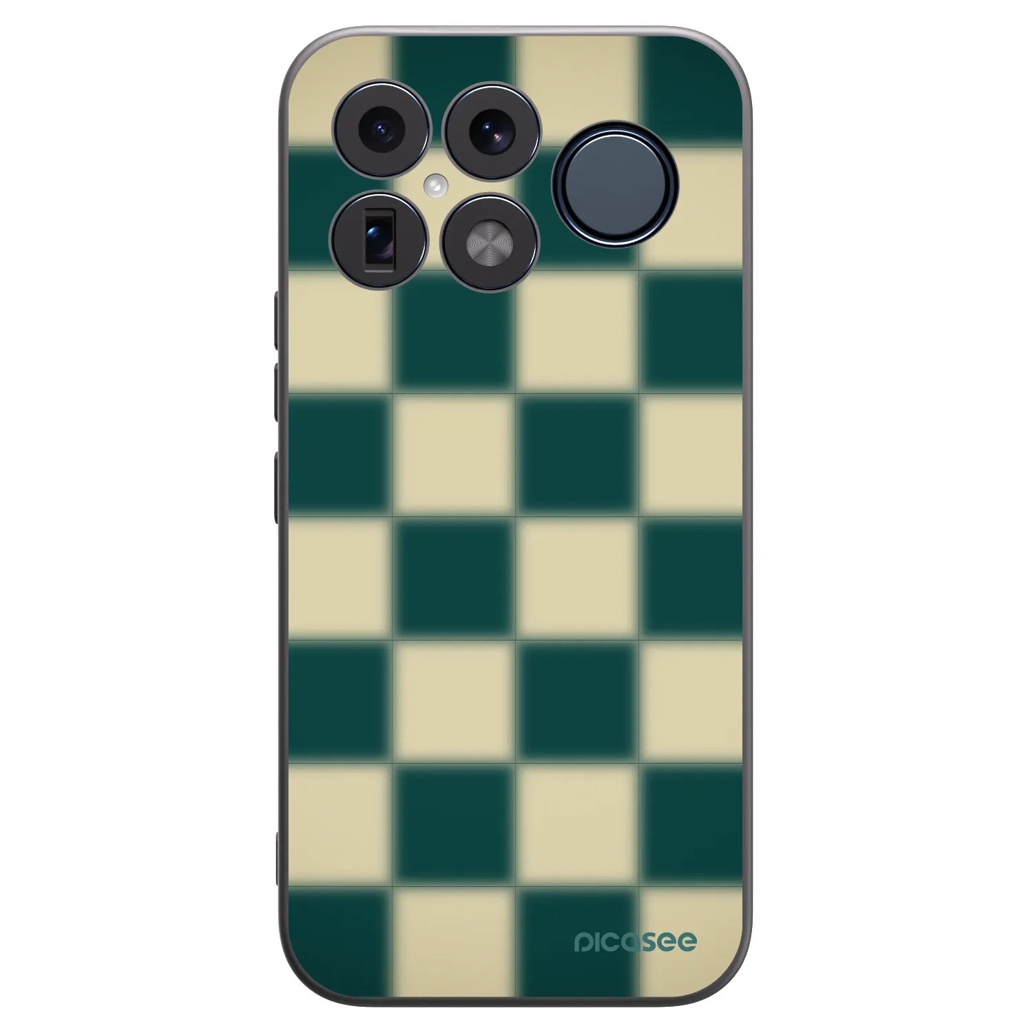 Picasee Xiaomi Poco F8 Ultra Hülle - Schwarzes Silikon - Shadow Chess