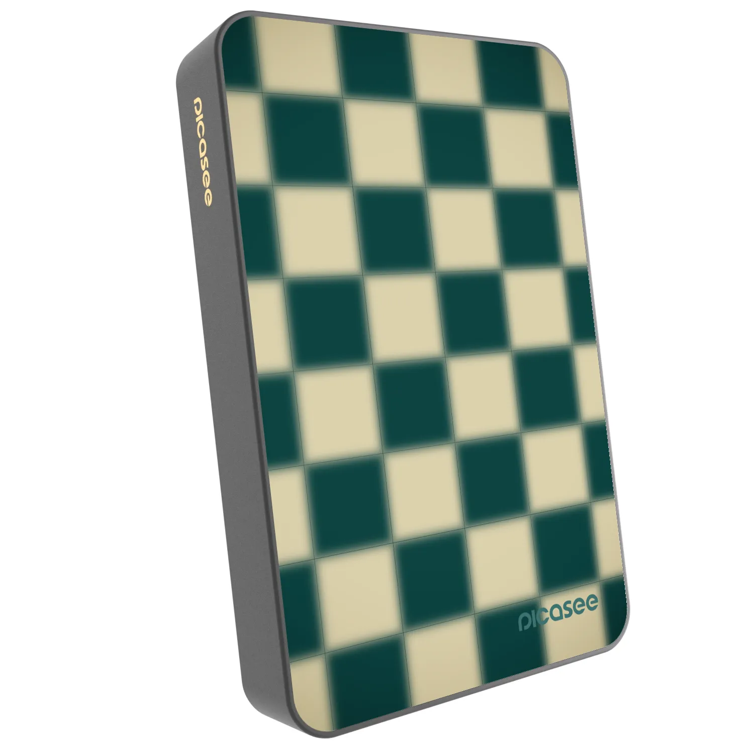 Picasee Powerbank mit MagSafe 10 000 mAh Grau - Shadow Chess