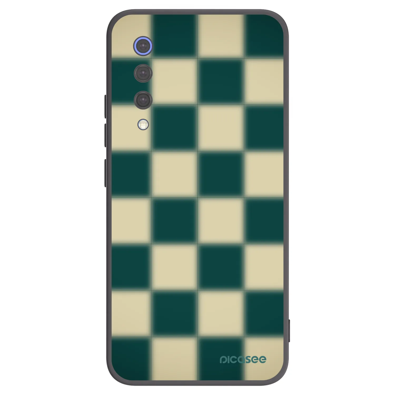 Picasee Xiaomi Mi 9 SE Hülle - Schwarzes Silikon - Shadow Chess