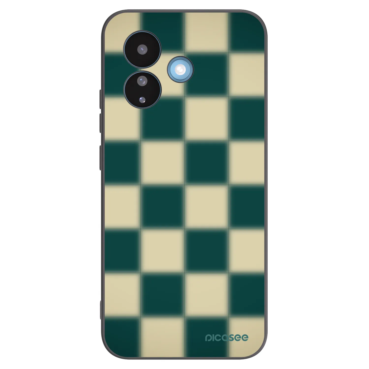 Picasee Xiaomi Redmi Note 17 Pro 5G Hülle - Schwarzes Silikon - Shadow Chess