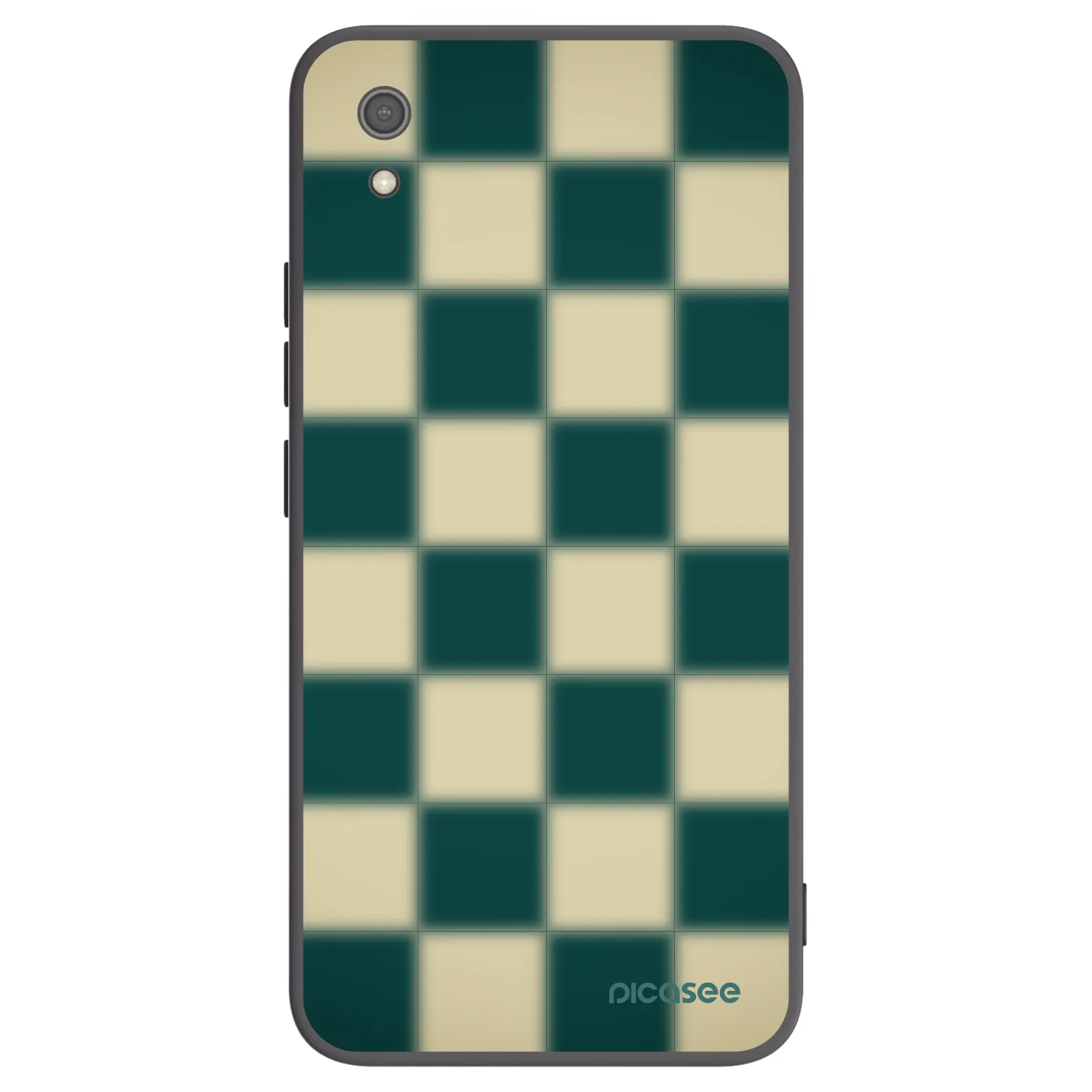 Picasee Xiaomi Redmi 7A Hülle - Schwarzes Silikon - Shadow Chess